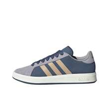 Adidas Grand Court Base 00s Comfortable, Versatile, Durable Low-Top Sneakers, Unisex, Gray-Blue - 灰藍色 - 查看 28