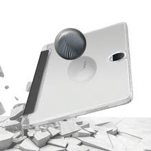 兼容荣耀平板10 2025（12.1英寸）/V9 2025/X9 Pro 2024/2025/X8a 2024/X9 2023/X8 Pro 2023/V8 Pro 2022/平板9 2023/MatePad 11 2023/MatePad SE 11 2024/MatePad 11.5 S 2024/2025（11.5英寸）/小新平板11 2025（11英寸）/小新平板2024（11英寸）透明亚克力三折平板电脑保护套，带笔槽设计 - 黑色 - 查看 5