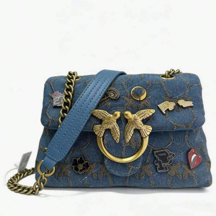 Women Shoulder Bags - 藍色 - 查看 1