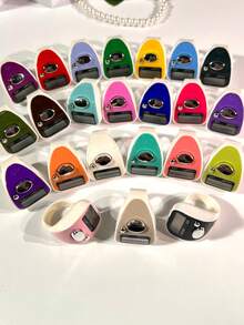 Digital Ring Counter, Convenient Display Ring Counter, Stress Relief Hand Press Counter, Suitable For Prayer Counting, Knitting Counting, Business Use, Golf, Etc. - Multicolor - View 12