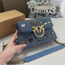 Women Shoulder Bags - 藍色 - 查看 4