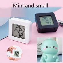 3pcs/2pcs/1pc Electronic Thermometer, Intuitive Temperature & Humidity Display, Suitable For Indoor, Outdoor, Bedroom, Dining Room, Office, Reptile Habitat - View 1