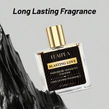 FLATPEA Perfume con Feromonas, Fórmula sin Alcohol de 50ml | Fragancia de Larga Duración para Ir al Trabajo, Fiestas, Citas | Mejora la Atracción, Regalo Ideal para Parejas en Navidad/Día de San Valentín - GUISANTE PLANO - Pasión Floreciente - 50 ml - 1 botella - Ver 8