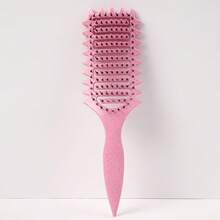 2026 Upgraded Curling Hair Brush, Suitable For Wet And Dry Hair. It Adopts A Breathable Design Curling Hair Brush, Specially Designed To Help Ladies Create And Shape Curly Hair. Suitable For All Hair Types, Can Fully Unleash The Potential Of Curly Hair, Shape, Fix And Enhance The Overall Hairstyle. Suitable For Wet Or Dry Hair, Suitable For Sensitive Scalp, Suitable For Various Types Of Curly Hair (Wavy, Curly, Spiral). - A - View 6