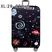 Túi bọc hành lý, vỏ bảo vệ vali du lịch cho hành lý từ 18 đến 32 inch, thích hợp cho du lịch ngoài trời, công tác, thời trang, họa tiết bắt mắt, dành cho nam và nữ, phụ kiện du lịch, chất liệu polyester, vỏ bọc chống bụi co giãn, đồ dùng học sinh, đồ dùng tựu trường. - Nhiều màu - Xem 8