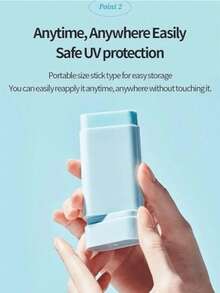 Barra Solar TOCO SPF50+ PA++++ | Protector Solar Coreano Vegano | Antisebo, Sensación Mate y Enfriamiento | 18g - Celeste - Ver 6