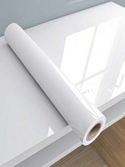 白色大理石纹自粘厨房防油贴纸，耐热厨房墙贴，适用于台面、橱柜、瓷砖翻新