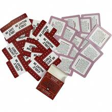 互动式派对迷你卡牌游戏，专为女性社交聚会设计，包含50个趣味活动建议，帮助朋友们度过一个有意义的夜晚。 - 彩色 - 查看 3