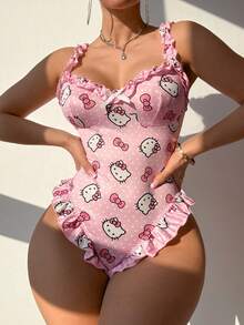 SANRIO 粉色睡衣（女士款） - 粉色 - 查看 2