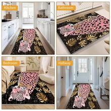 Luxurious Flowers And Exquisite Tigers Pattern Flannel Carpet, Vibrant And Energetic , 2D Digital Printing, Non-Slip Rubber Bottom, Multiple Sizes Available. Suitable For All Seasons, Washable, Machine Washable, Comfortable, Unique, Suitable For Him, Her, Family Members, Boyfriend, Girlfriend, Father, Family Members, Mother, Lover, Daughter, Son, Grandfather, Grandmother, Teacher, Doctor, Nurse, Friend, Classmate, Pet. As Birthday Gifts, Household Items, Wedding Items, Souvenirs, Home Decoration, Daily Life, Office Decoration, Birthday, Anniversary, Valentine's Day, Thanksgiving, Graduation Season, Christmas, Halloween, Mother's Day, Father's Day, Wedding, New Year Gift Decoration. Suitable For Shopping Centers, Restaurants, Kitchens, Bathrooms, Living Rooms, Bedrooms, Corridors, Balconies, Outdoor Doors, Door Mats, Entrance Mats, Non-Slip Mats, Offices, Cafes, Piano Room Floor Decoration - 多色11 - 查看 6