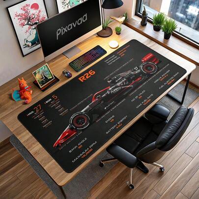 2026年F1奥迪车队涂装桌面垫 - 尼科·霍肯伯格 - 加布里埃尔·博托莱托