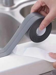 1卷自粘防水防霉胶带，适用于浴室和厨房，防水胶带可防止漏水，并在水槽周围实现美观的饰面。 - 查看 4