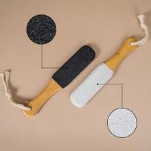 1pc Professional Foot File Tool, Foot Cleaner, Foot Rasp Pumice Stone, For Removing Dead Skin, Cracks And Calluses, Beechwood Foot Grater, Corn Remover, Foot Scrubber, Pedicure Tool, Professional Foot Care, Removes Dead Skin And Calluses, Foot Care, Rasp Massage, Unisex - Simple - View 8