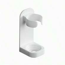 No Drill Adhesive Mount - Bathroom Organizer, Space-Saving Toothbrush Holder, Compatible With 98% Toothbrushes (Standard Brushes), Bathroom Or Kitchen Countertop Storage, Compact Holder, Secure Mounting, Wallmounted Holder, Apartment Essentials - Multicolor - View 9