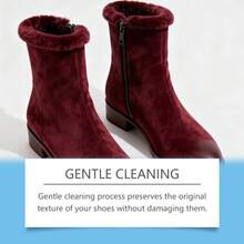 1 Pack Suede Cleaner Kit For Shoes - Foam Cleaner For Sneakers, Boots & Uggs, Gentle Deep Cleaning Kit For Nubuck, Suede & Leather (Includes Brush),Gifts For Men And Women Suitable For New Year's Day, Birthdays, Weddings And Parties,Quick Ship Items - Liquid - View 7