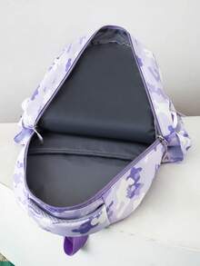 Set de 3 mochilas de camuflaje de nailon, mochila de viaje de gran capacidad para exteriores - Multicolor - Ver 7