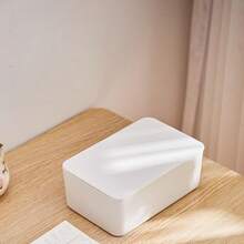 1个耐用时尚的极简主义纸巾盒套,完美适用于家居装饰、办公桌配件和浴室梳妆台。 - 查看 7