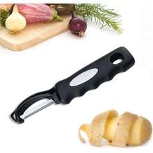 Premium Rotary Vegetable Peeler, Soft Grip Handle And Ultra-Sharp Stainless Steel Blade - Perfect Kitchen Peeler For Vegetables, Fruits, Potatoes, Carrots, Apples - Black - Multicolor - View 9