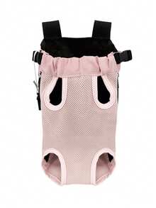 Pet Carrier Backpack, Portable Double-Shoulder Backpack, Dog Backpack, Cat Front Chest 4-Leg Backpack, Dog Outdoor Bag, Backpack, Pet Backpack, Portable Outdoor Bag, Breathable, Suitable For All Seasons - Multicolor - View 10