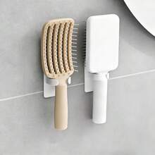 1pc Minimalist Portable Comb Holder Rack, No Drilling Required, Suitable For Storing Various Sized Combs - Multicolor - View 5