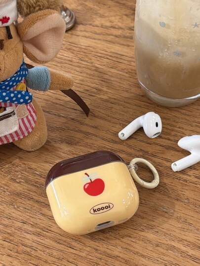Kreative Vanillecreme-Frucht Schutzhülle für Kopfhörer, geeignet und kompatibel mit Apple Pro 2. Generation, 3. Generation, Pro 3. Generation, vielseitiges Zubehör