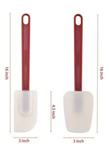 2pcs Heat-Resistant Silicone Baking Spatulas, 1pc Butter Scraper, 1pc Butter Knife, 1pc Salad Mixer, And Kitchen Baking Tools - View 15