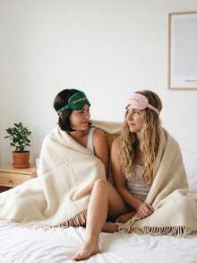 Custom Embroidered Eye Masks, Personalized Sleep Masks, Bridesmaid Gifts, Bridal Party Gifts, Personalized Wedding Gifts, Gifts For Her, Mother's Day Gifts. - Multicolor - View 4