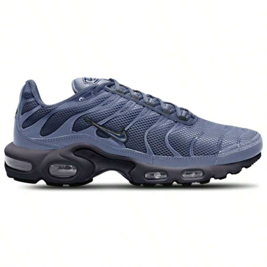 Nike Air Max Plus TN Tuned Triple White Black Cool Grey 604133-139 Men's | Everyday Versatile, Comfortable Fit - 世界靛藍 - 查看 1