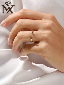 1 Anillo de piedra natal personalizado y a medida, un anillo de promesa simple, ideal como regalo de pareja, regalo de cumpleaños o regalo de Navidad. - Multicolor - Ver 6