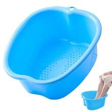 Large Size Foot Soaking Tub Sturdy Foot Basin Massage Granules Exfoliation Callus Pedicure Foot Spa Bath Bucket For Women Men Home Daily Use Relaxation Foot Care - Xem 11