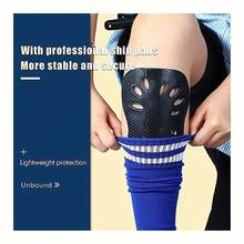 1/2 Pair Children/Teens Professional Football/Cycling Leg Guards, Shin Pads - Black - View 5