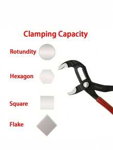 迷你节省空间水泵钳，多功能小型扳手，适用于汽车维修，13合1可调式通用管钳 - A - 查看 5