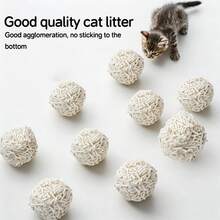 2.5公斤/6升 牛奶香味豆腐猫砂 结团除臭 低粉尘 植物基 可冲散（5.51磅/袋） - 公斤 - 查看 10