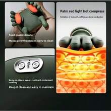 Best-Selling Simulated Human Hand Neck Massager, Oblique Shoulder & Neck Massage Device, Trapezius Muscle Neck Massager With Heat Therapy - View 7