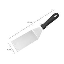 Espátula de cocina de acero inoxidable - Adecuada para cocinar teppanyaki y bistec - Herramienta de barbacoa reforzada - Utensilios de cocina - Multicolor - Ver 4