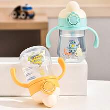 Baby Learning Cup PP Straw Cup Children Water Bottle Infant Water Cup Maternal And Child Supplies Drinking Cup Anti-Drop Water Cup - Multicolor - View 5