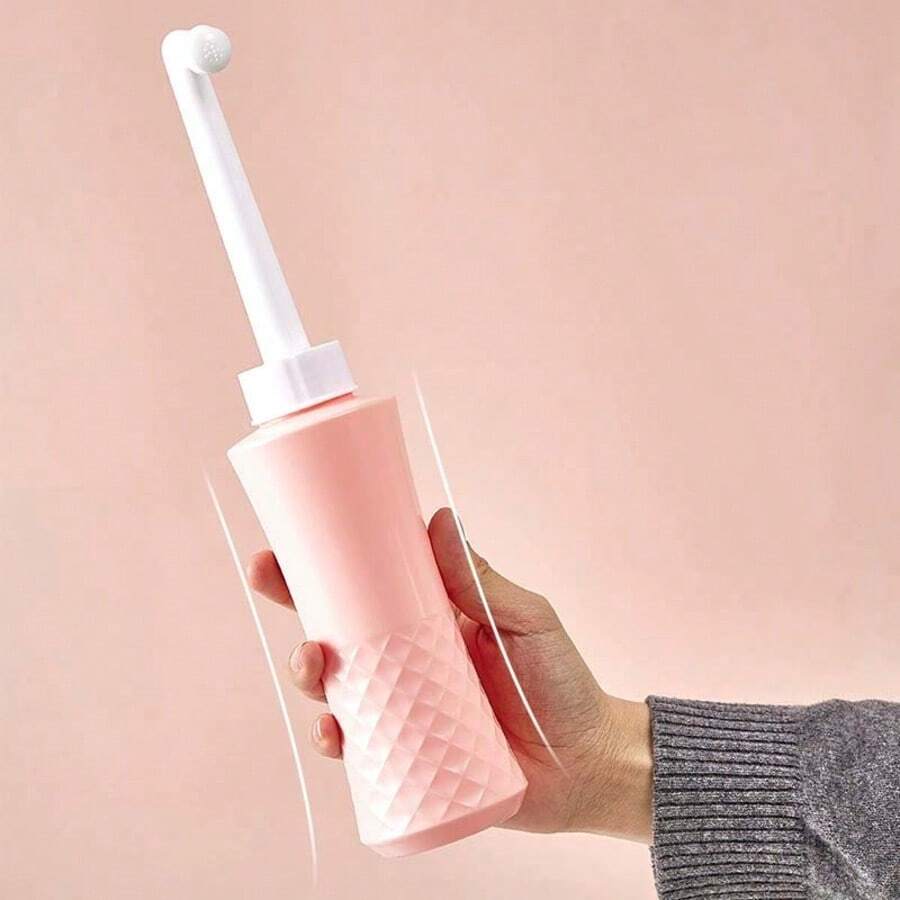 1个便携式手持式冲洗器，旅行用私处清洁冲洗瓶 - 查看 1