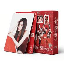 55张 TWICE 2026 季节问候红色低语收藏版 LOMO 卡片 - 紅色 - 查看 4