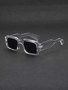 1/2/2/4 Pairs Men Square Rivet Minimalist Fashion Fashion Glasses, Suitable For Daily Driving, Stage Performance, Party, Travel - Multicolor - View 26