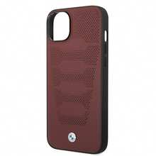 BMW Leather Engraved  Case - Red - View 6