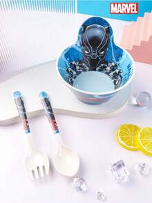 1PC Marvel Officially Licensed Avengers Spider-Man Iron Man Hulk Thor Modeling Melamine Bowl Heat Resistant Drop Resistant Kitchenware Family Breakfast Cereal Soup Bowls Gift - Multicolor - View 8