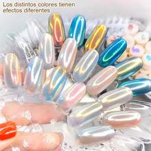 adornos de uñas - Negro - Ver 2