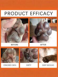 Bálsamo para las patas de perro, crema hidratante para el cuidado de las patas y el hocico de las mascotas - Ver 2