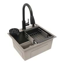 YUNRUX Kitchen Sinks - Grey - View 7