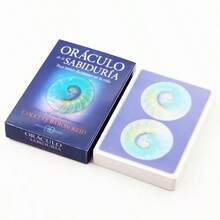 Oráculo de la Sabiduría para tomar decisiones en la vida - Edición en español de 52 cartas de oráculo de adivinación de 10.5*7.5cm - Tarjetas españolas - Ver 5