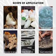 30pcs Diamond Drill Bit Set, 2.35mm Shank Diameter, Suitable For Metal, Wood, Glass, Ceramic, Rotary Tool Carving, Polishing, Grinding, Perfect Manual Tool - One Size Fits All - View 4