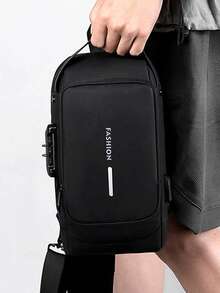 New Shark Design Fashionable Minimalist Casual Backpack, Suitable For Travel And Various Occasions, Large Capacity Multi-Function, Camping - Multicolor - View 5