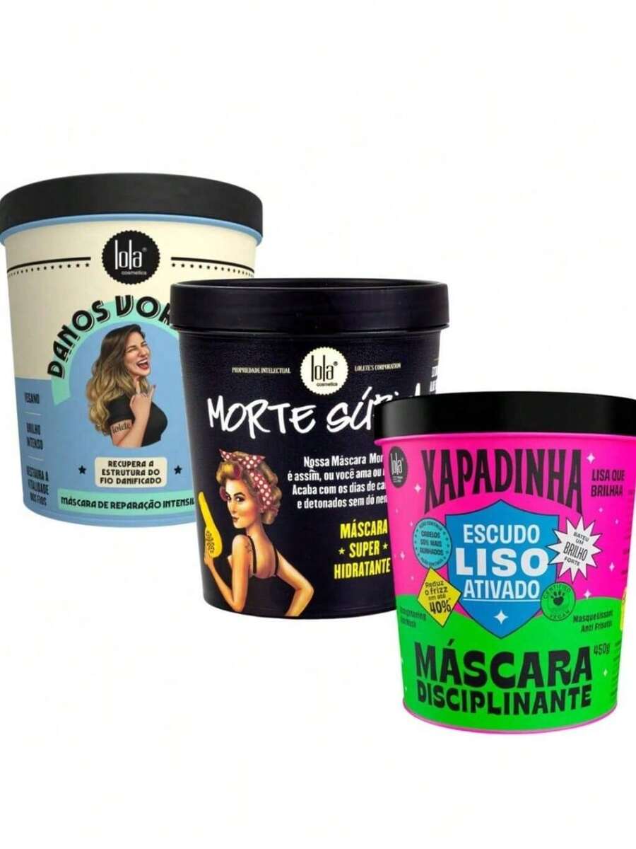 Hair Schedule Sudden Death 450g + Voracious Damage 450g + Little Shave 450g - Lola Cosmetics - 成套工具 - 查看 1