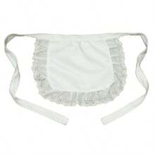 1pc Cute Princess Style Apron, Lolita Maid Apron For Daily Household Use, Stain & Oil Resistant - Apron - View 14