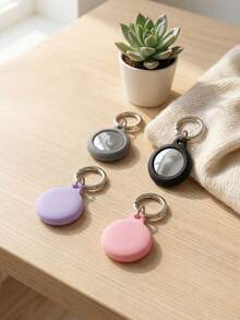 Funda protectora para localizador Apple AirTag, cubierta de silicona antióxido adecuada para collar de mascotas - Ver 5